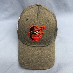 Baltimore Orioles Grey Baseball Cap Hat by New Era 9Forty - One Size Adjustable